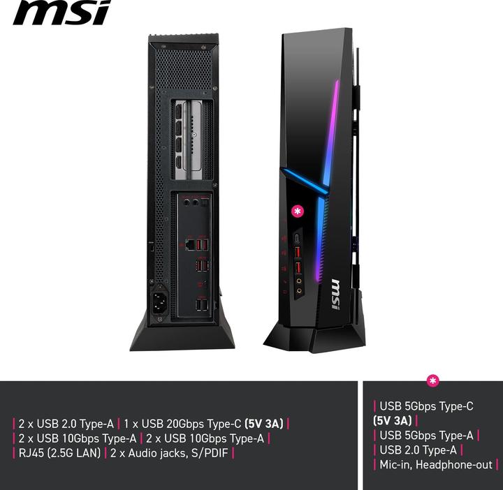 Actual product image MSI Desktop PC MPG Trident AS AI 2NVN7-011EU (1000 GB, 32 GB, Intel Core Ultra 7 265, GeForce RTX 5060 Ti)