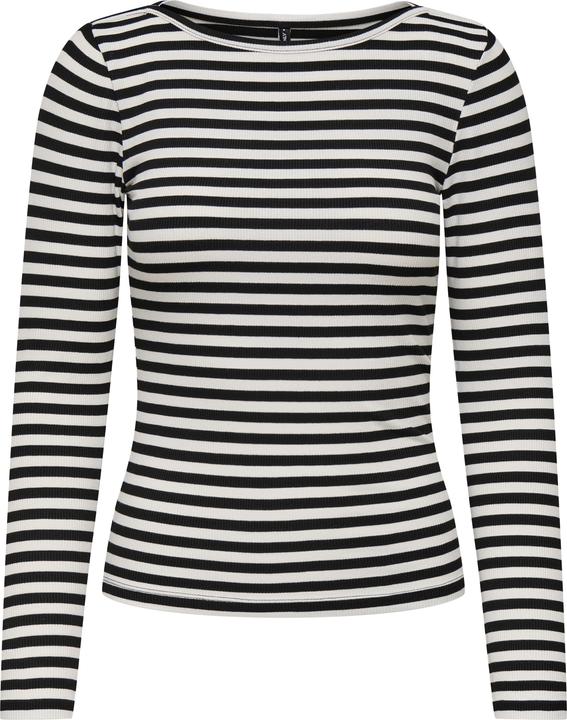 Only Normal geschnitten U-Boot Ausschnitt Top Top (XS)