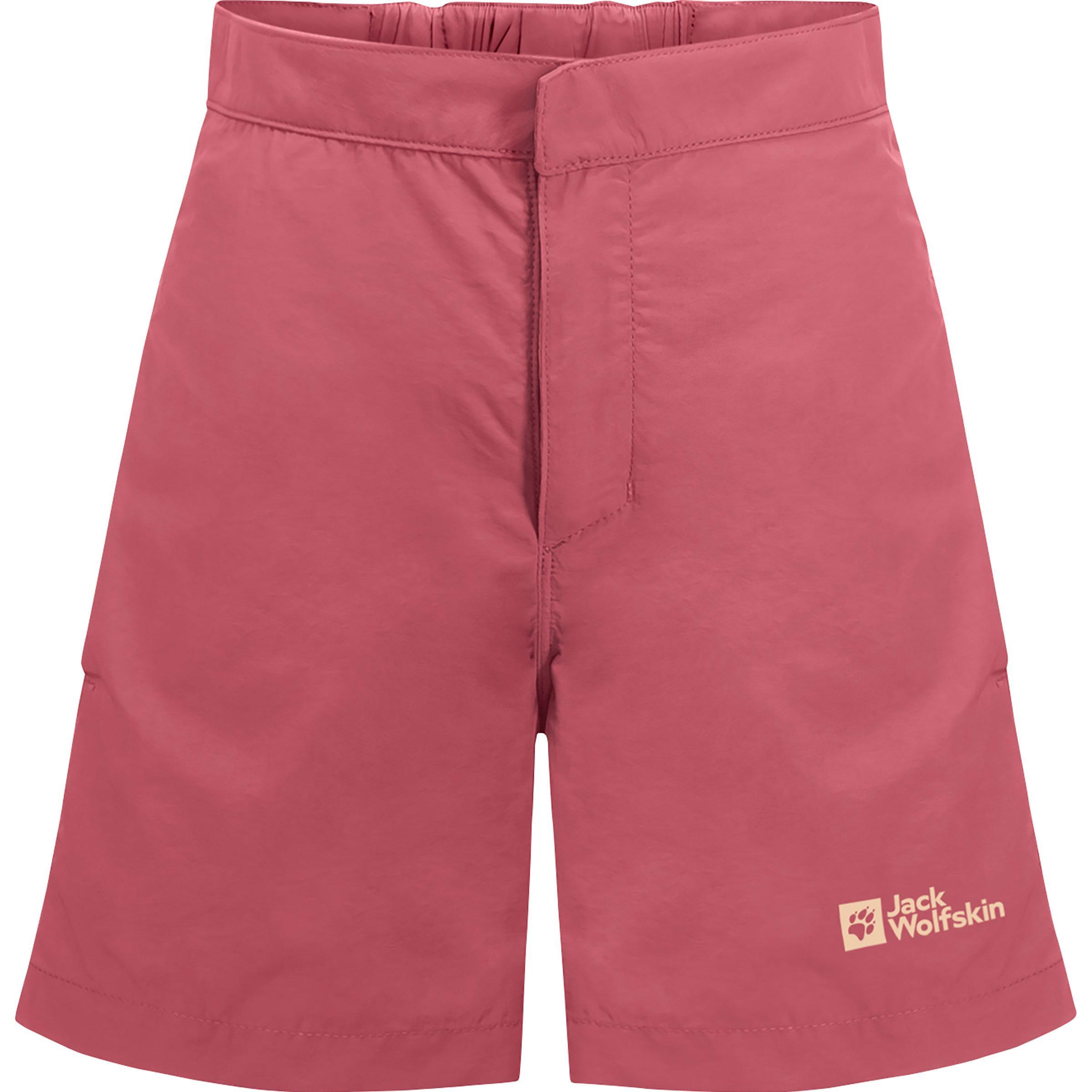 Thumbnail - Jack Wolfskin, Unisex, Outdoorhose, Sun Shorts K (164), Rot, 164