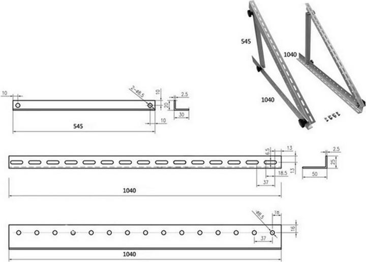 Image du produit Swaytronic Système de montage solaire (Matériel de montage du système solaire)
