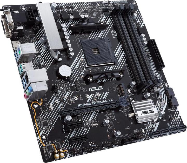 Productafbeelding ASUS PRIME B450M-A II (AM4, AMD B450, mATX)