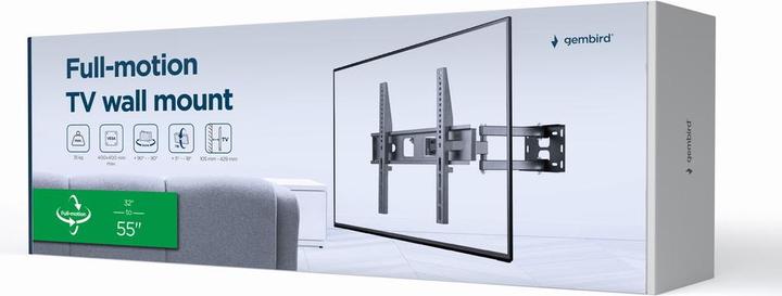 Produktbild Gembird WM-55ST-03 (Wand, 35 kg, 32" - 55")