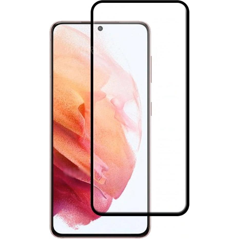 Screenguard Samsung Galaxy S21 Full Screen Panzerglas Schutzfolie 2.5D 9H (1 Stück, Samsung Galaxy S21), Smartphone Schu...