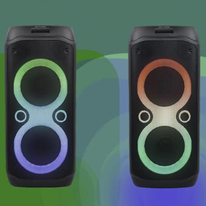 Produktbild Muse Speakers | Portable Party Box Speaker | M-1937 DJ | 600 W | Bluetooth | Black | Portable | Wire (12 h)