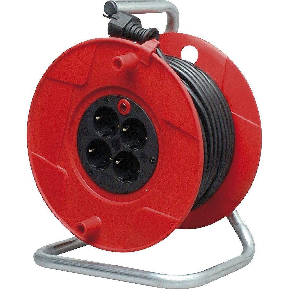 Brennenstuhl, Kabelrolle, Kabeltrommel Garant ST H05VV-F 3G1.5 Länge 25 m (25 m, 1.50 mm²)
