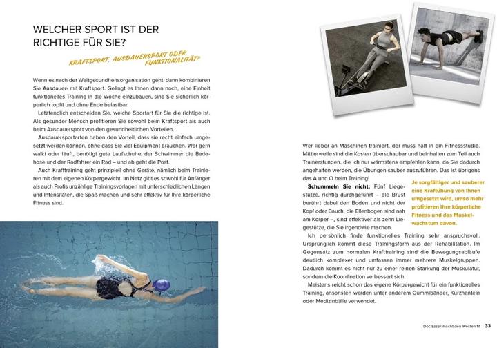 Produktbild Doc Esser macht den Westen fit (Deutsch, Heinz-Wilhelm Esser, Bettina Matthaei, 2022)
