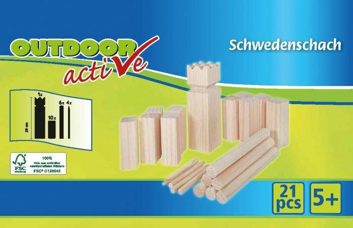 Produktbild Outdoor Active OA Schwedenschach Kubb