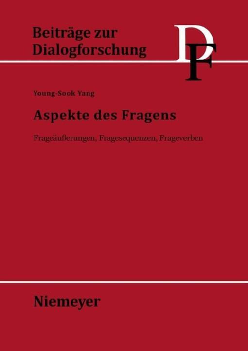 Produktbild Aspekte des Fragens (Deutsch, Young-Sook Yang, 2003)