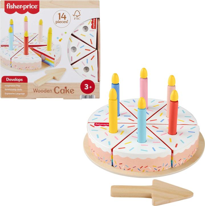 Fisher-Price Geburtstagstorte aus Holz