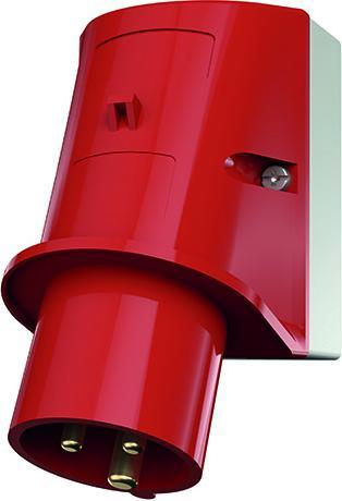 Actual product image Mennekes MEN 345 32A3P 9H400V Wall plug IP44 (IEC 60309)