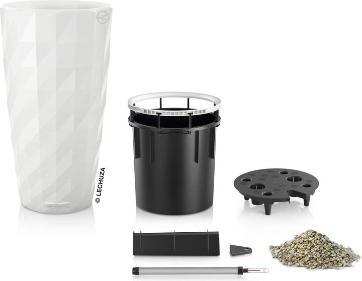 Actual product image Lechuza DIAMANTE Premium high gloss (41 cm)