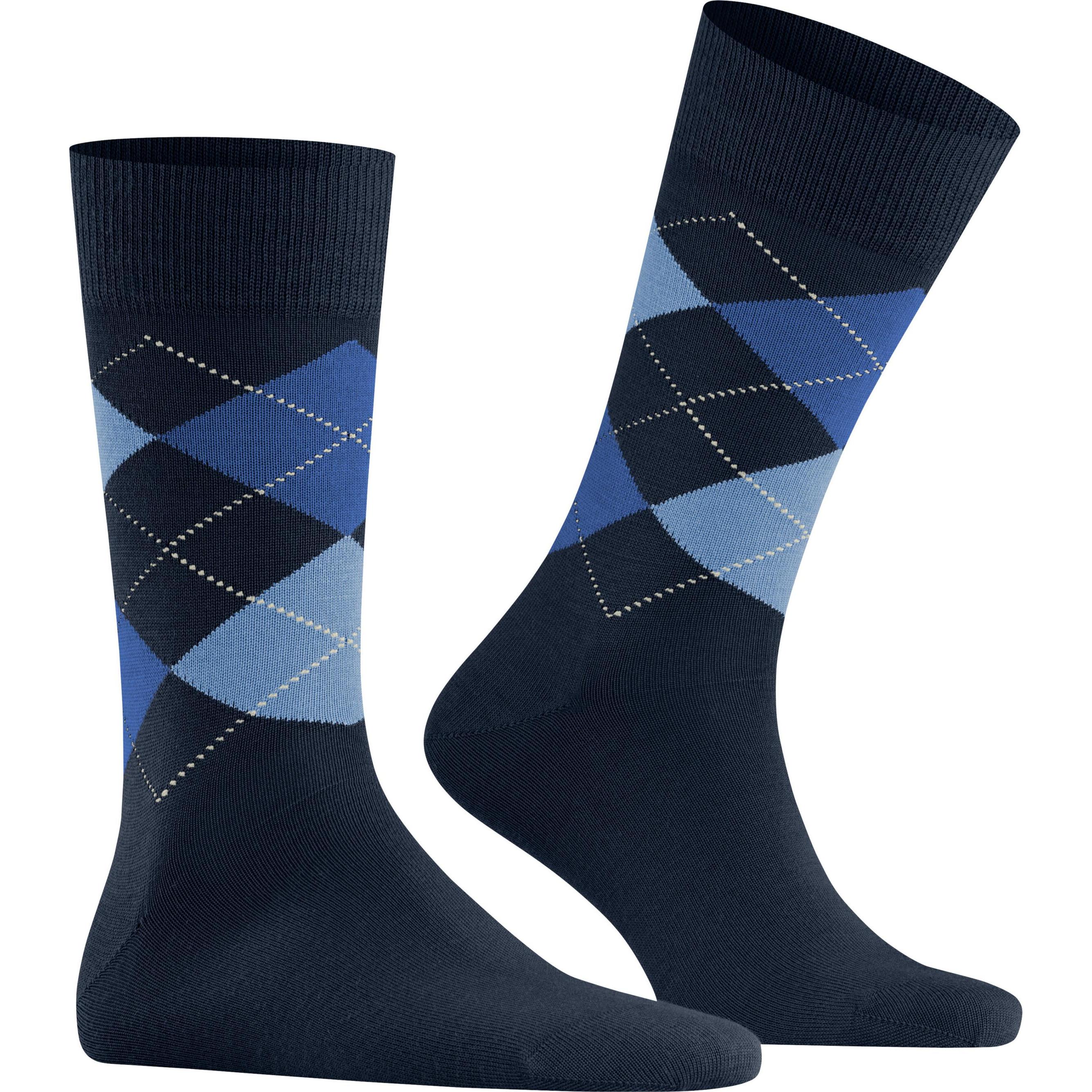 Thumbnail - Burlington, Herren, Socken, Edinburgh SO, Blau, (Einzelpack, 40 - 46)