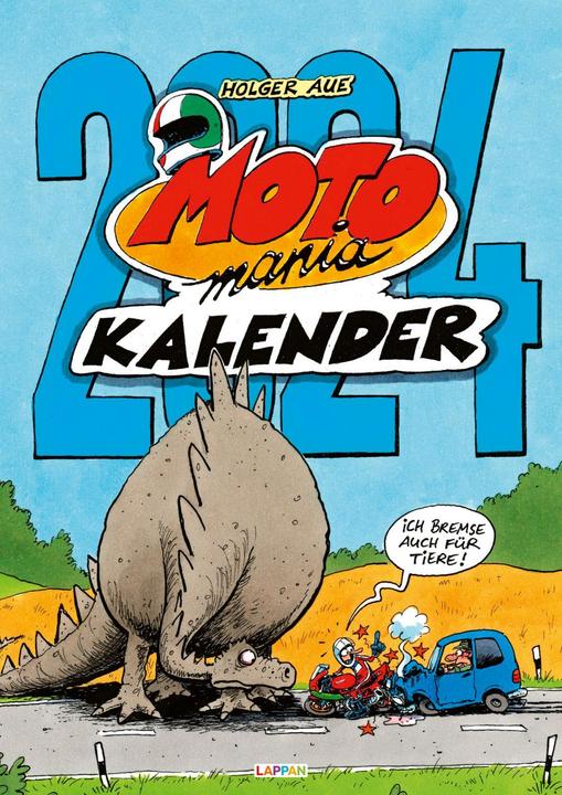 MOTOmania Kalender 2024: Monatskalender für die Wand im Grossformat (Deutsch)
