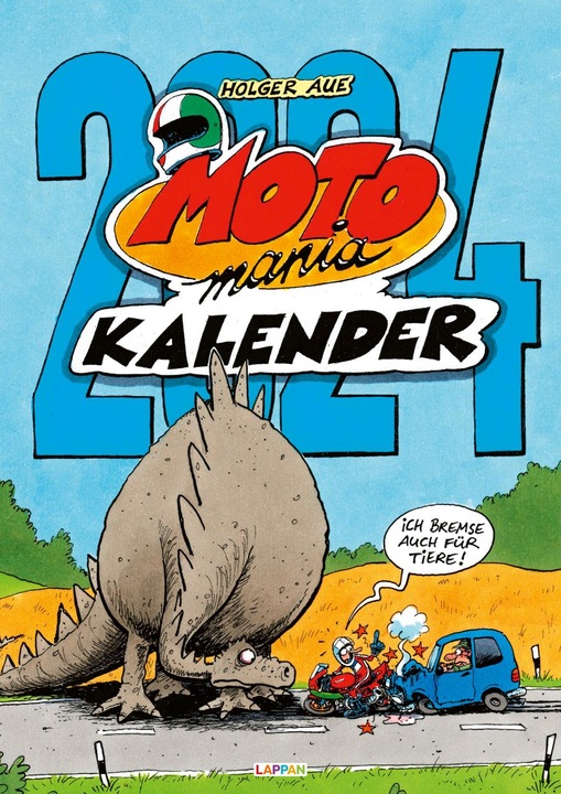 Produktbild MOTOmania Kalender 2024: Monatskalender für die Wand im Grossformat (Deutsch)