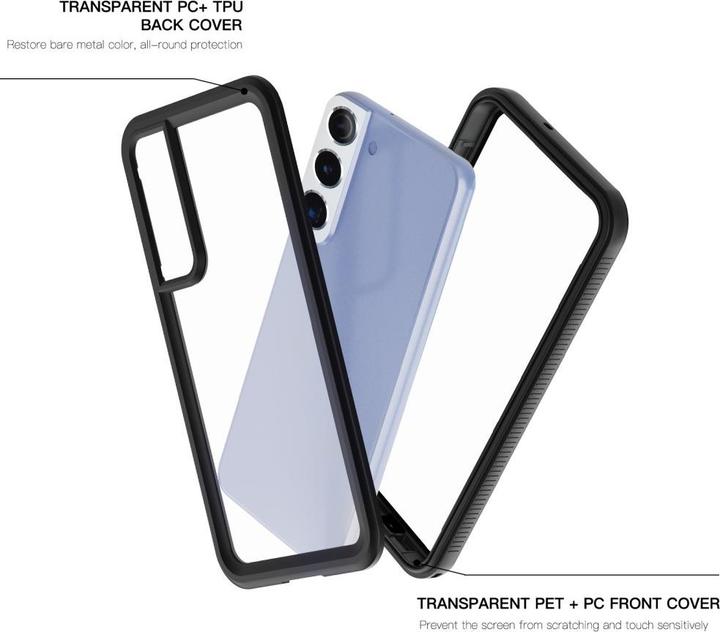 Image du produit Redpepper Samsung S22 - IP68 Wasserdichtes Outdoor Case, schwarz (Samsung Galaxy S22)