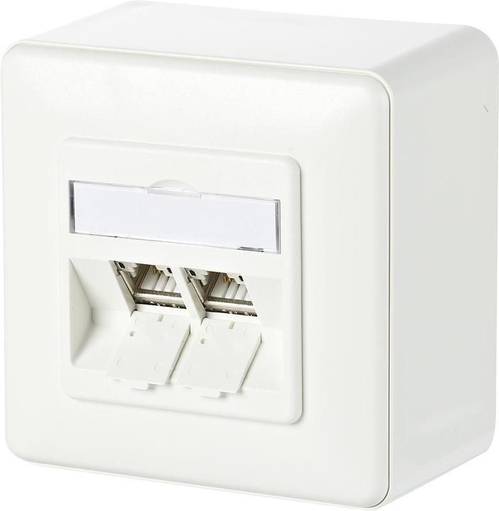 Actual product image Metz Connect C6A Module 2 Port 180° M AP