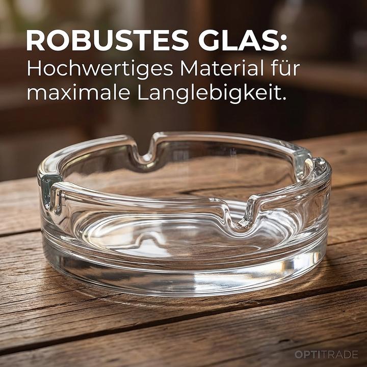 Produktbild Champ Glas-Aschenbecher