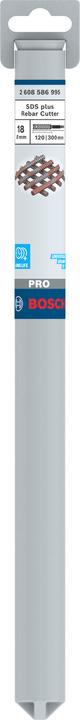 Immagine prodotto Bosch Professional Zubehör Punta da trapano PRO SDS plus Rebar Cutter, 18 x 120 x 300 mm (18 mm)