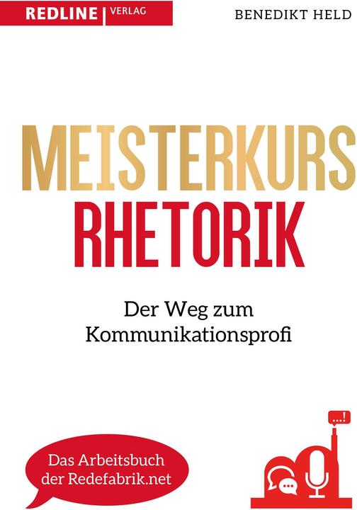 Produktbild Meisterkurs Rhetorik (Deutsch, Benedikt Held, 2019)