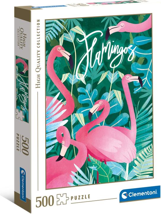 Produktbild Clementoni Puzzle Flamingos g (500 Teile)
