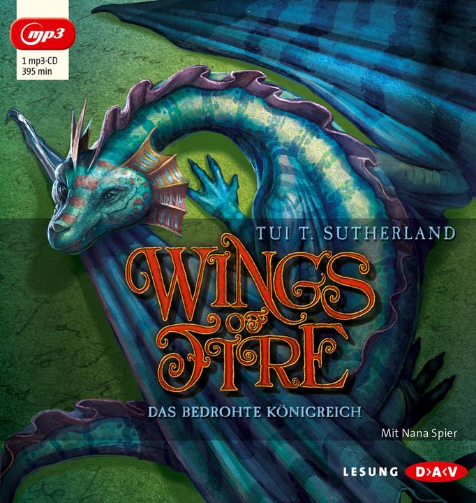 Actual product image Wings Of Fire-Part 3: The Threatened Kingdom (Tui T. Sutherland, German)