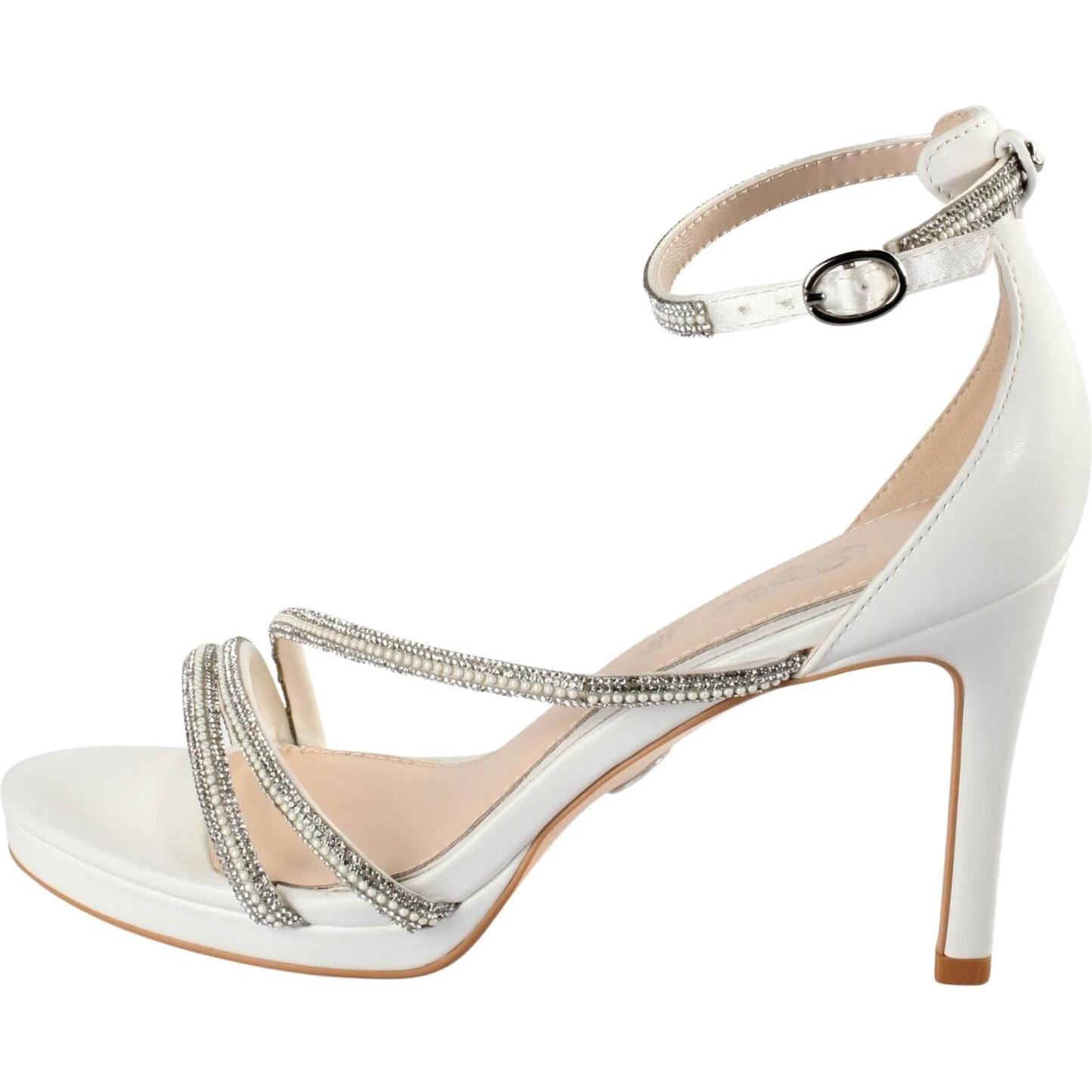Buffalo, Damen, Sandalen, damenpumps mary shine, Weiss, (37)
