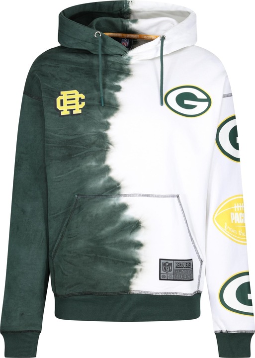 Produktbild Recovered Re:covered Fleece Hoody - INK DYE Green Bay Packers - L (L)