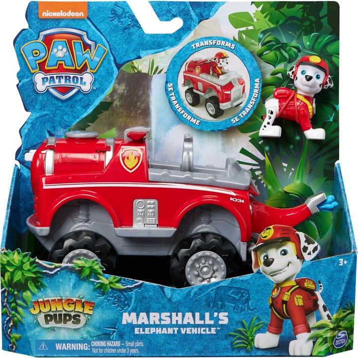 Actual product image Spin Master PAW Patrol Jungle Pups, Chase Tiger Vehicle, Toy Truck with Collectible Action Figure, Kids Toys for