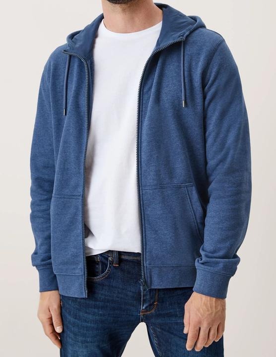 Immagine prodotto S.Oliver Giacca Uomo Felpa Manica Lunga con Cappuccio Tasca Cerniera | 1 pezzo (5XL)