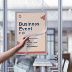 Produktbild Europel Magnetrahmen INFO FRAME, DIN A4, silber