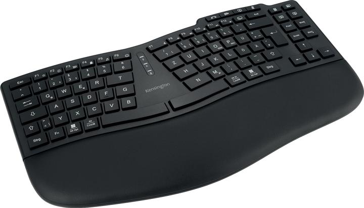 Produktbild Kensington Pro Fit® Ergo Kabellose Tastatur KB675 EQ TKL wiederaufladbar (DE, Kabellos, Kabelgebunden)