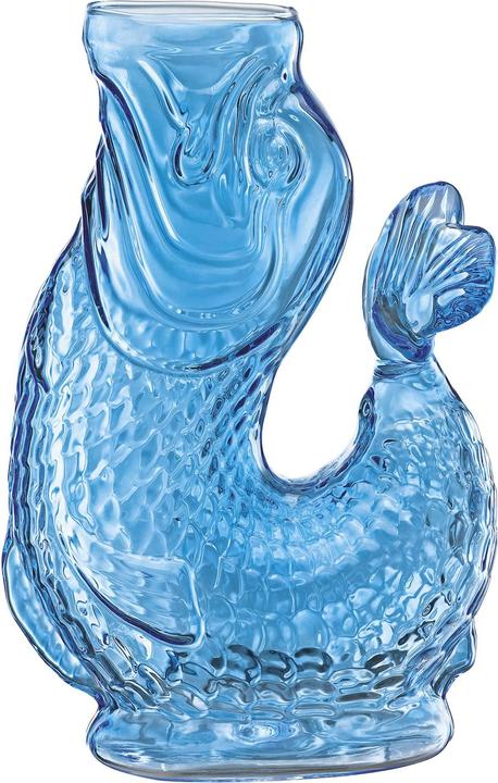Cilio NEMO Wasserkaraffe blau 10x15,5x23cm (1 l)