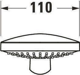 Actual product image Duravit Hand shower 110 (3 Beam types, 14 l/min)