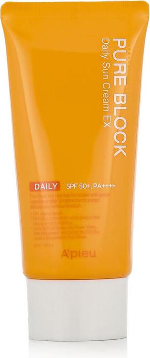 Produktbild A'Pieu Apieu Pure Block Natural Daily EX (Sonnencreme Gesicht, SPF 50+, 50 ml)