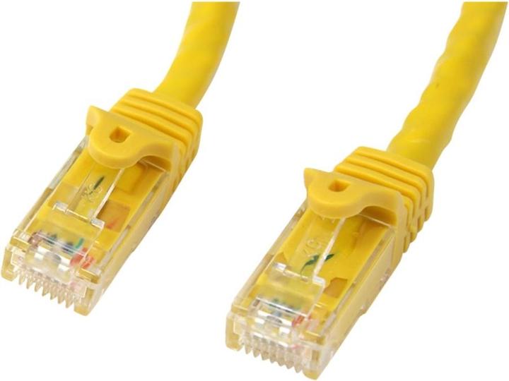Actual product image StarTech 3m Yellow Cat6 Patch Cable (UTP, CAT6, 3 m)