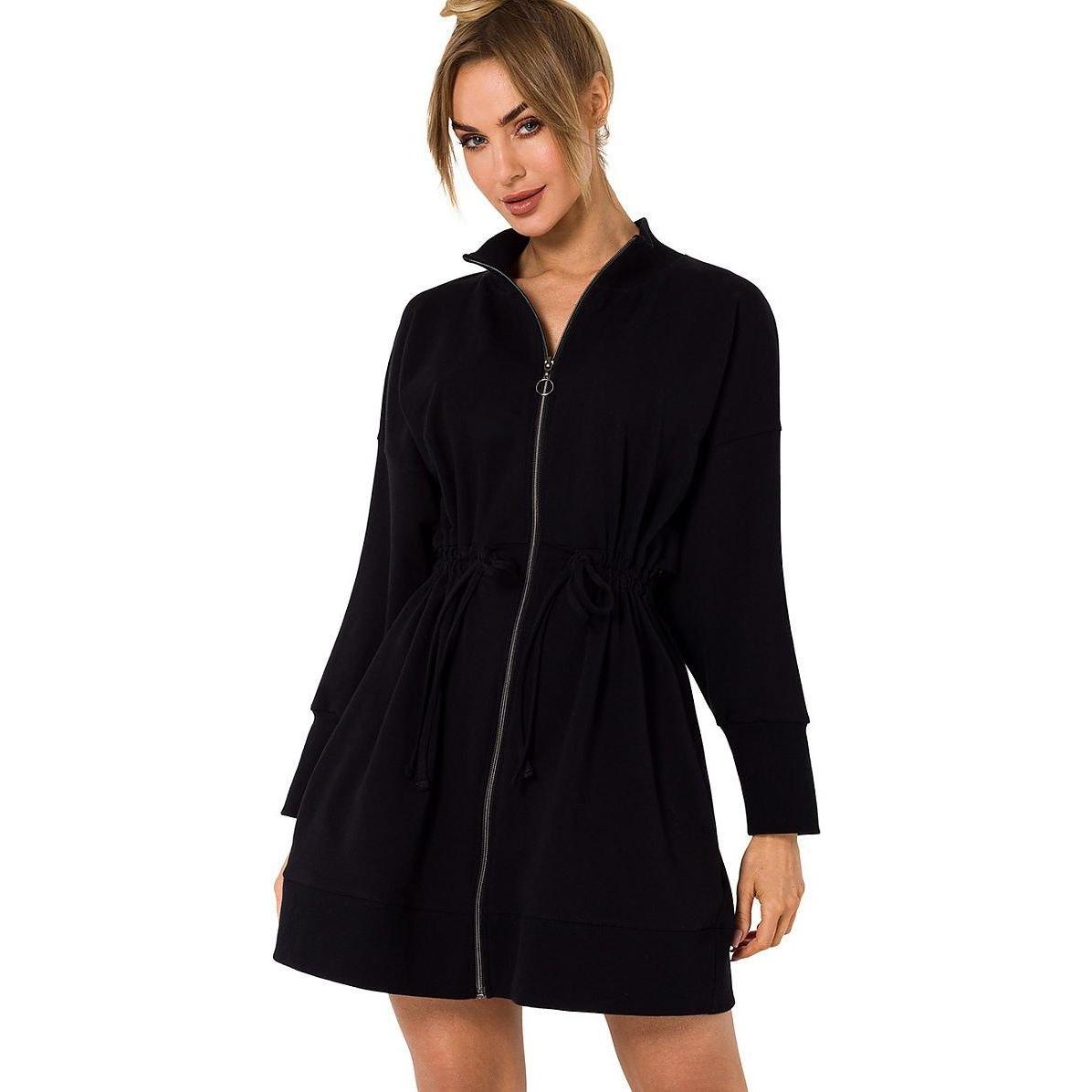 Thumbnail - Made of Emotion, Damen, Kleider, Alltagskleid Moe, Schwarz, (3XL)