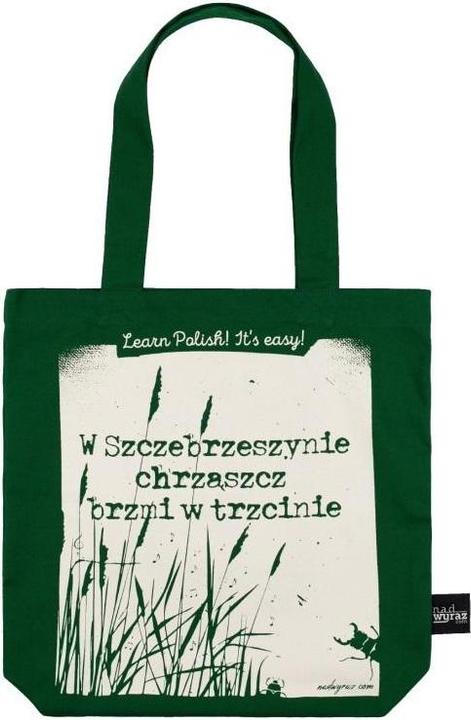 Produktbild Nadwyraz com Tasche aus grüner Baumwolle Der Pate klingt...