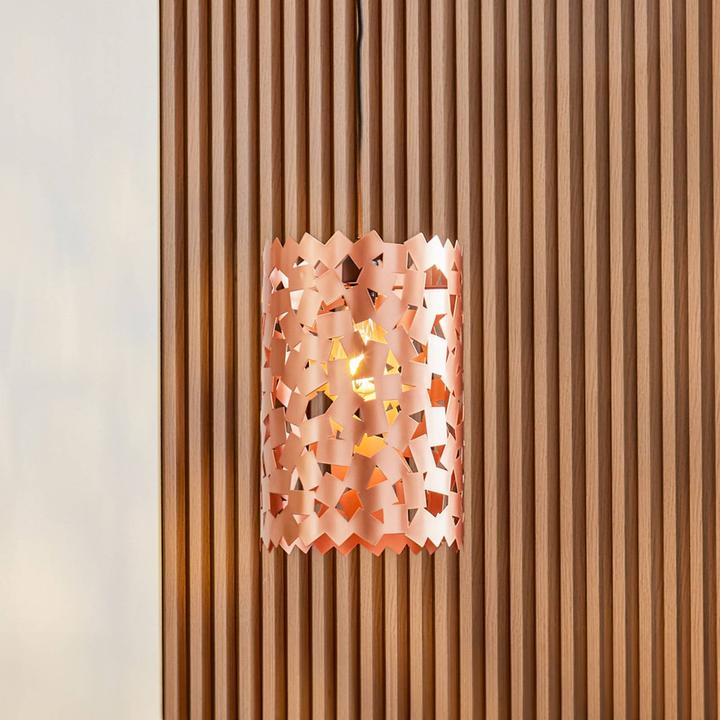 Produktbild Lucande Hängeleuchte Aeloria, kupfer, Ø 25 cm, Eisen, E27 (E27)