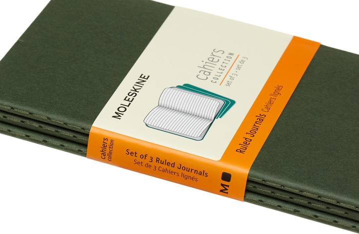 Produktbild Moleskine Cahier Pocket - 3er Set (Spezial, Liniert, Harter Einband)