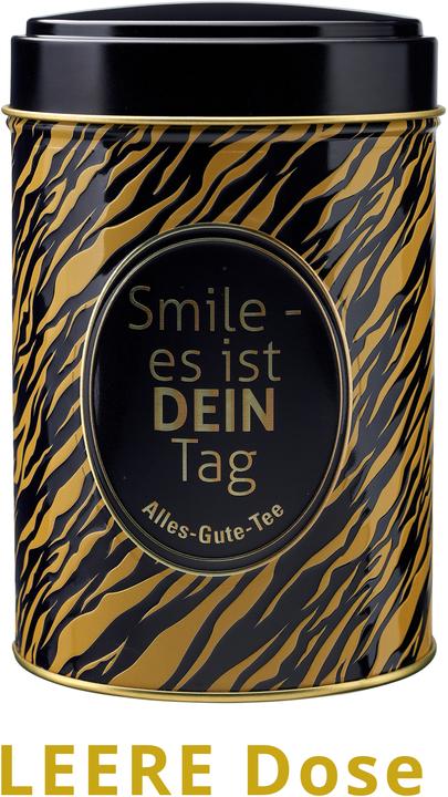 Actual product image Roost Tea caddy 1903 empty, Smile - it's YOUR day