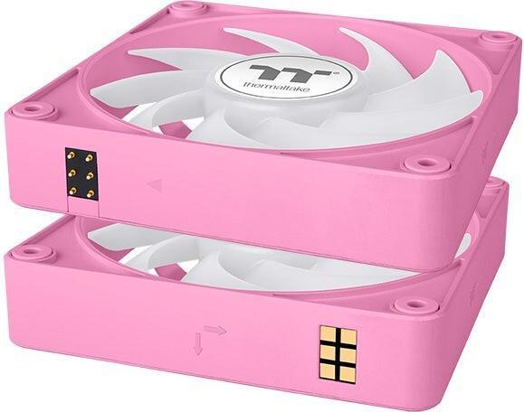 Produktbild Thermaltake TT CT120 EX ARGB Sync PC Cooling Fan 3 Pack Pink (120 mm, 3 x)