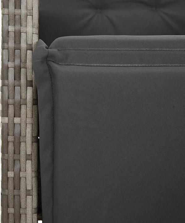 Produktbild vidaXL Gartensessel mit Fussteil Verstellbar