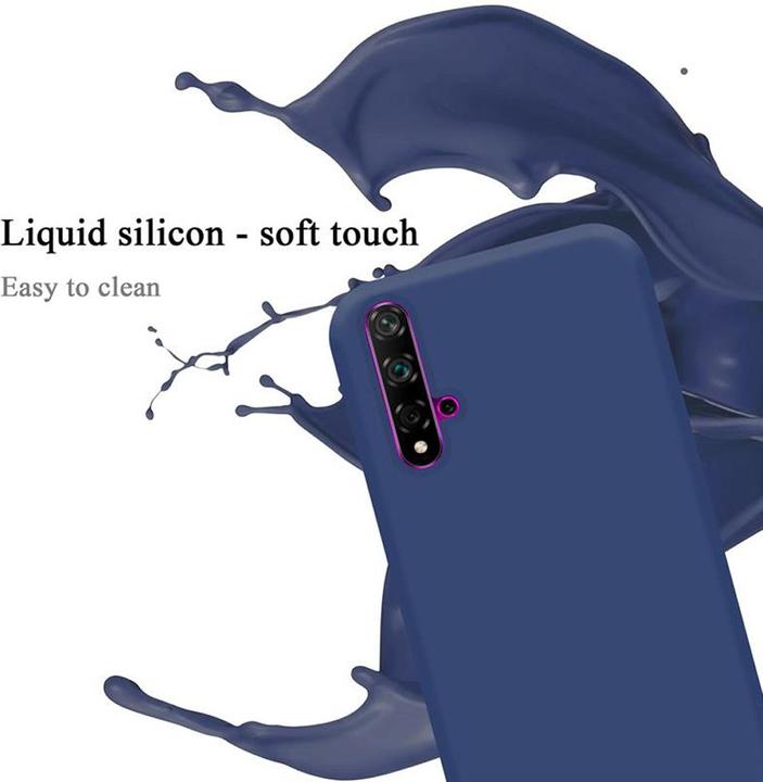 Produktbild Cadorabo TPU Liquid Silicone Case Cover (Huawei Nova 5T, TCL 20S, LG K20)