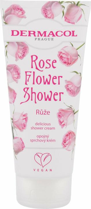 Dermacol Rose Flower Shower Cream ( rÅ¯Å¾e ) - SprchovÃ½ krÃ©m (200 ml)