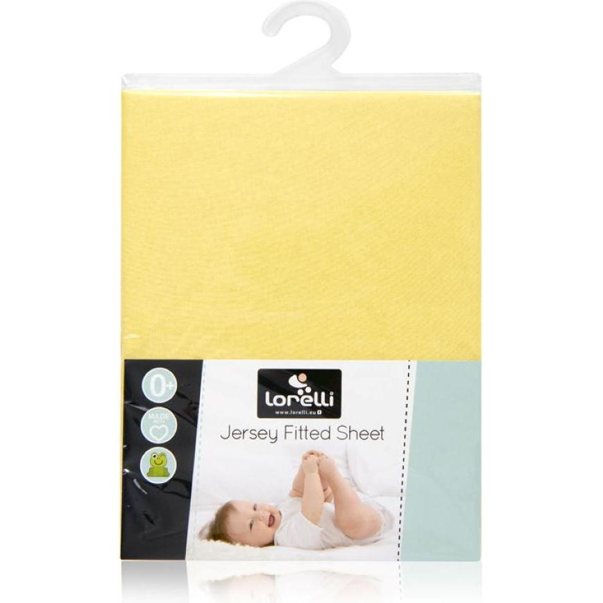 Thumbnail - Lorelli, Fixleintuch Babybett, Spannbetttuch Jersey 60 x 120 cm (120 x 60 cm)