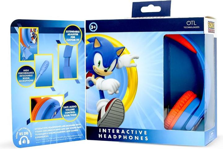 Produktbild OTL Junior Interactive headphones - SEGA Sonic the Hedgehog (SH0907)