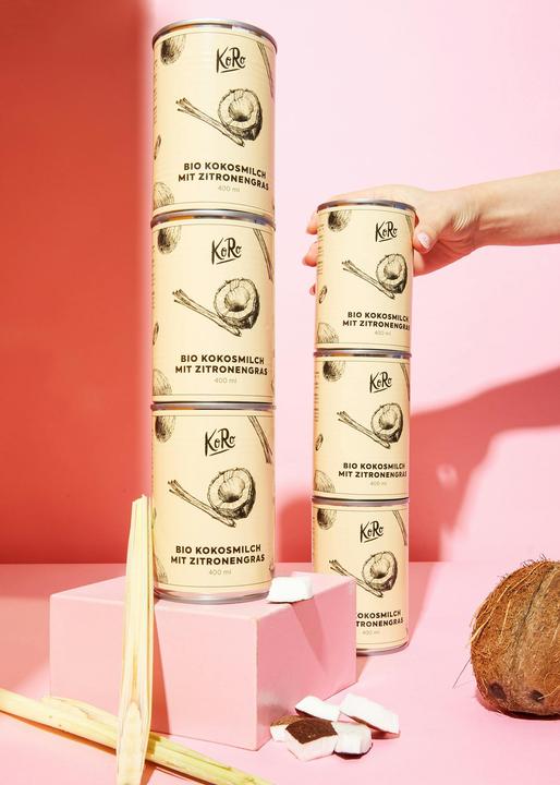 Produktbild KoRo Bio Kokosmilch mit Zitronengrasextrakt