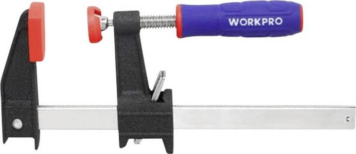 Actual product image Workpro Screw clamp with quick-clamping function WP232032 Product dimensions, length (450 mm)