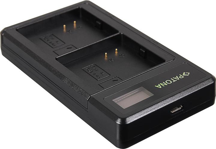 Produktbild Patona Dual LCD USB Ladegerät f. Arlo Ultra A-4A A4A (Kamera Akku Ladegerät)