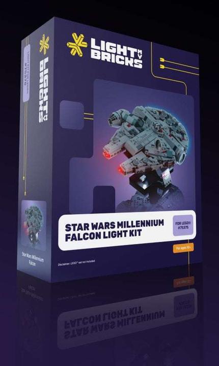 Produktbild Light my bricks LMB 2.0 LED Licht Set für LEGO 75375 Star Wars Millennium Falcon